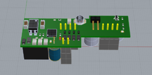 StereoPi v2 PoE module 3D preview