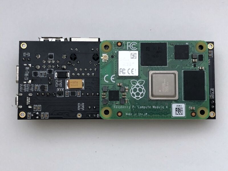 CM4 installation result