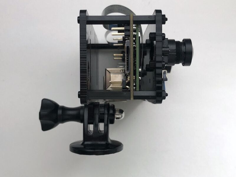 Tripod mount installed