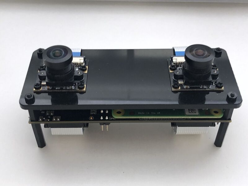 Camera mounting plate installed