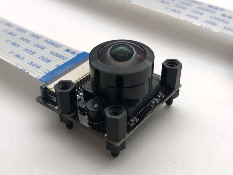 Recessed camera installation