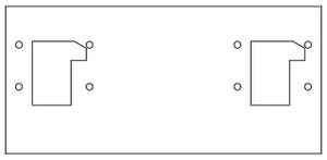 StereoPi support plate for V1 and V2 cameras