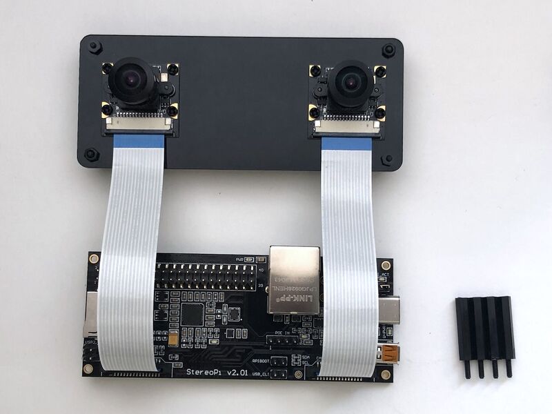 Camera ribbon cables connection