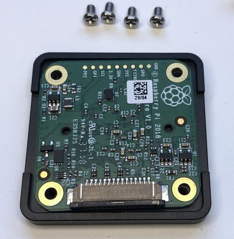 HQ camera in the carriage, step 1