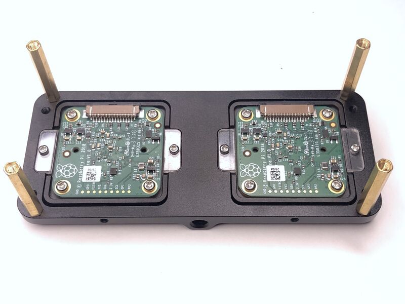 Brass spacers installation