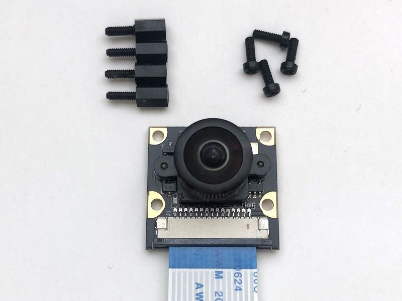 Camera, spacers and bolts