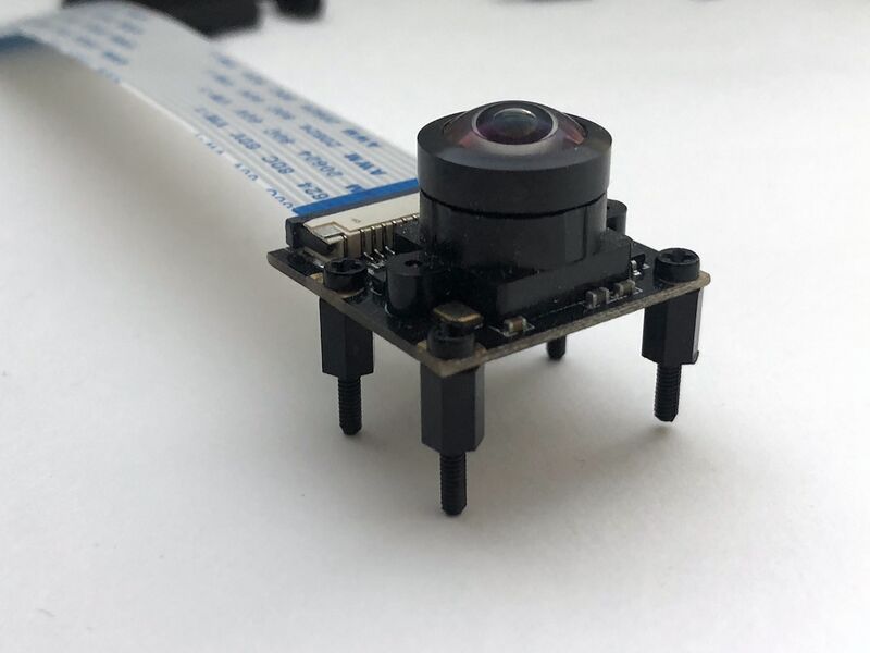 Elevated camera assembly